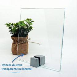 Verre extra-clair sur mesure