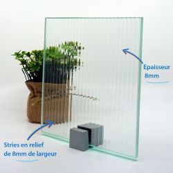 verre securit strié raywall