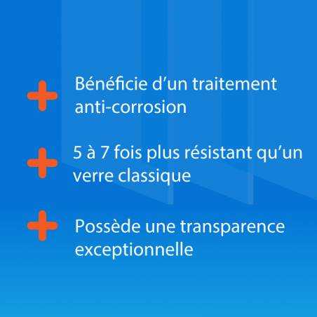 Avantages verre securit extra clair