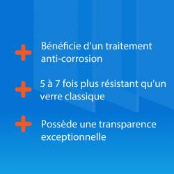 Avantages verre securit extra clair