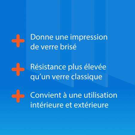 Avantages verre feuilleté brisé