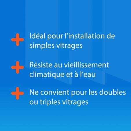 Avantages Mastic Vitrier huile de lin