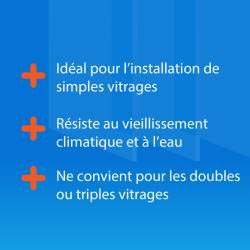 Avantages Mastic Vitrier huile de lin