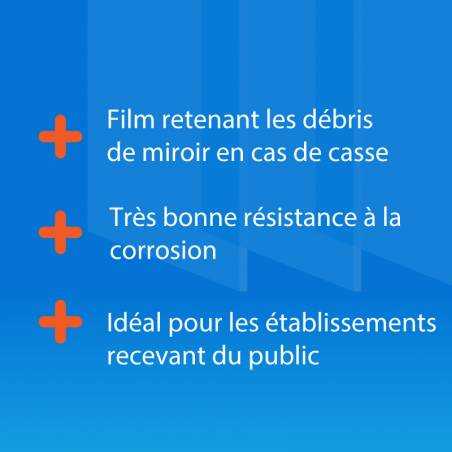 Avantages miroir film de protection