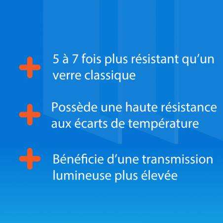 Avantages verre securit extra-clair