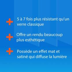 Avantages verre securit extra-clair